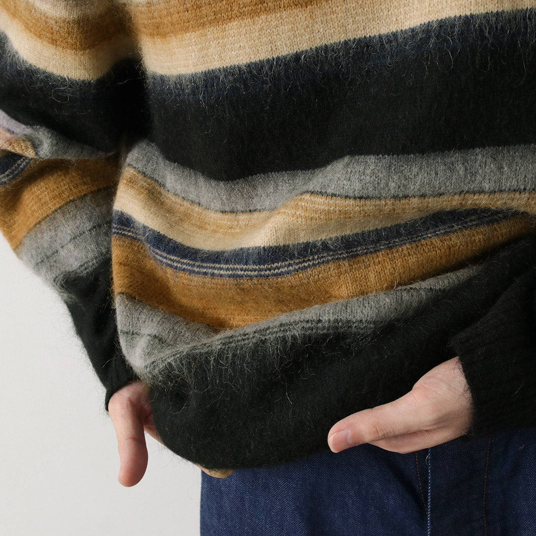 WAX LONDON / Wild Crew Knit Blush Stripe