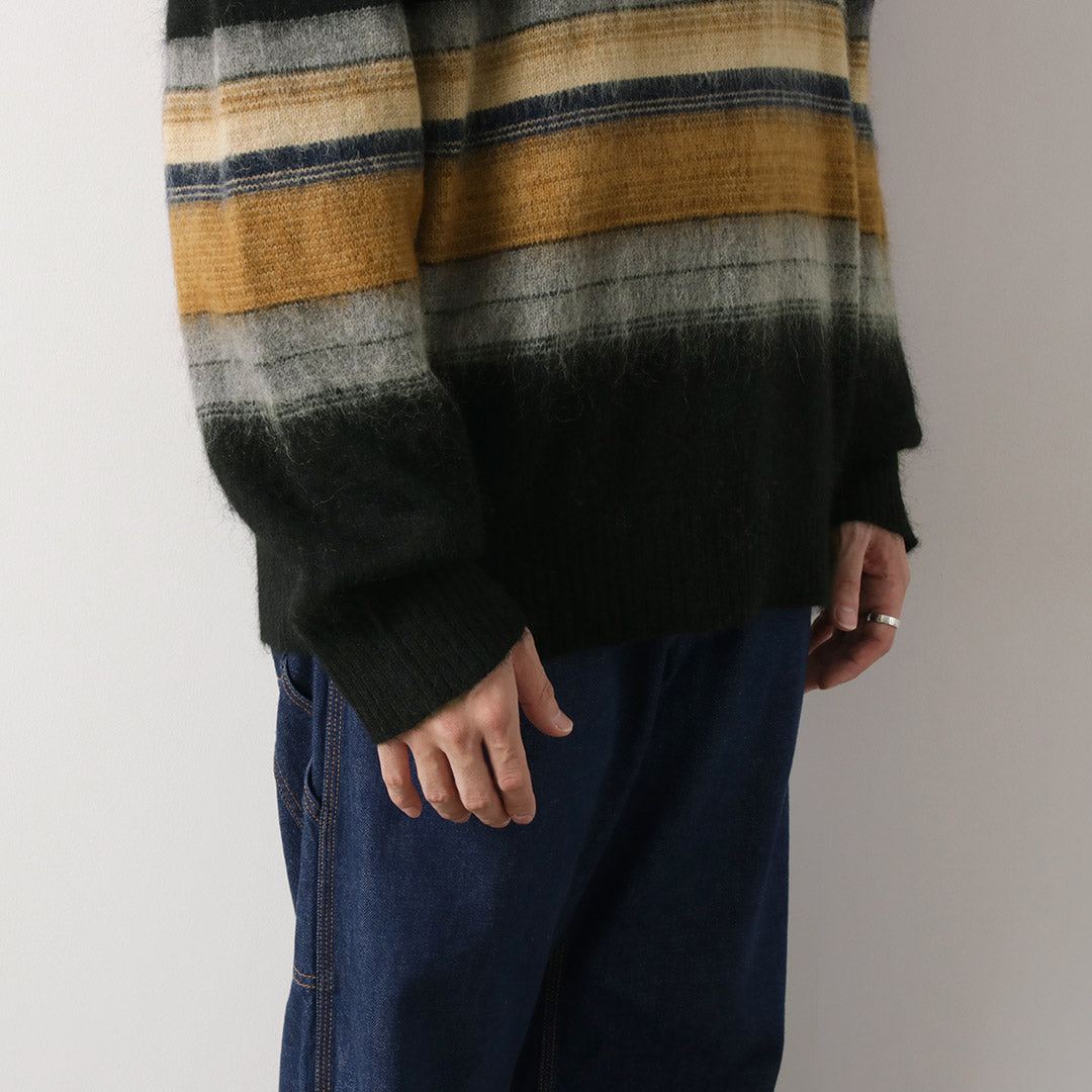 WAX LONDON / Wild Crew Knit Blush Stripe