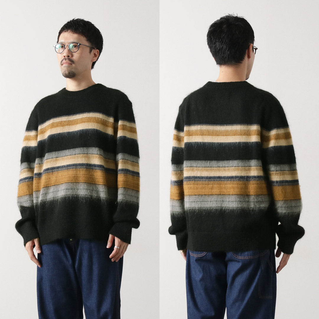 WAX LONDON / Wild Crew Knit Blush Stripe