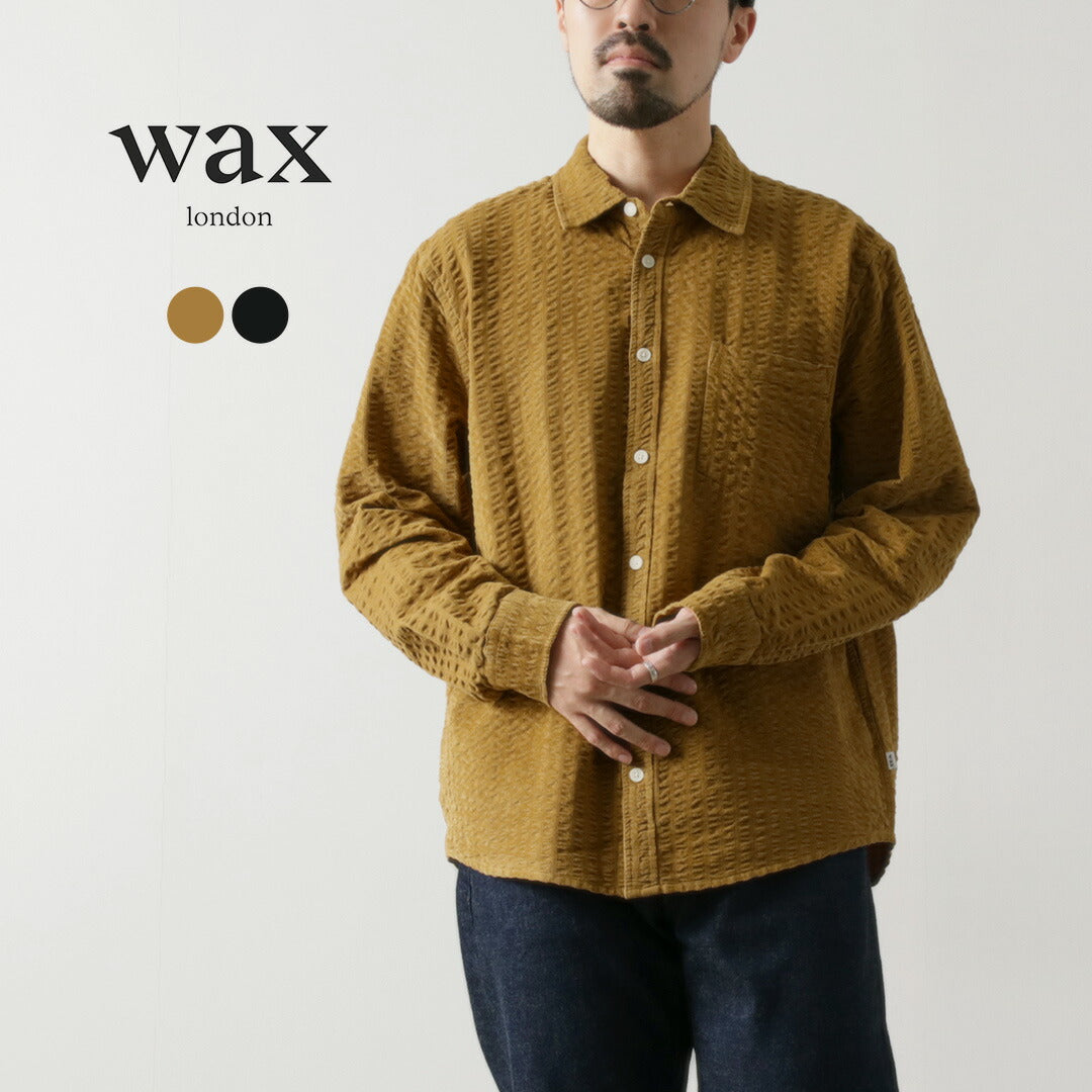 WAX LONDON / sherry-shirt seersucker cord