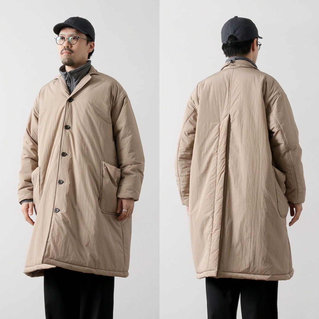 BASISBROEK / APPLE Overcoat Nylon Jet Taffeta