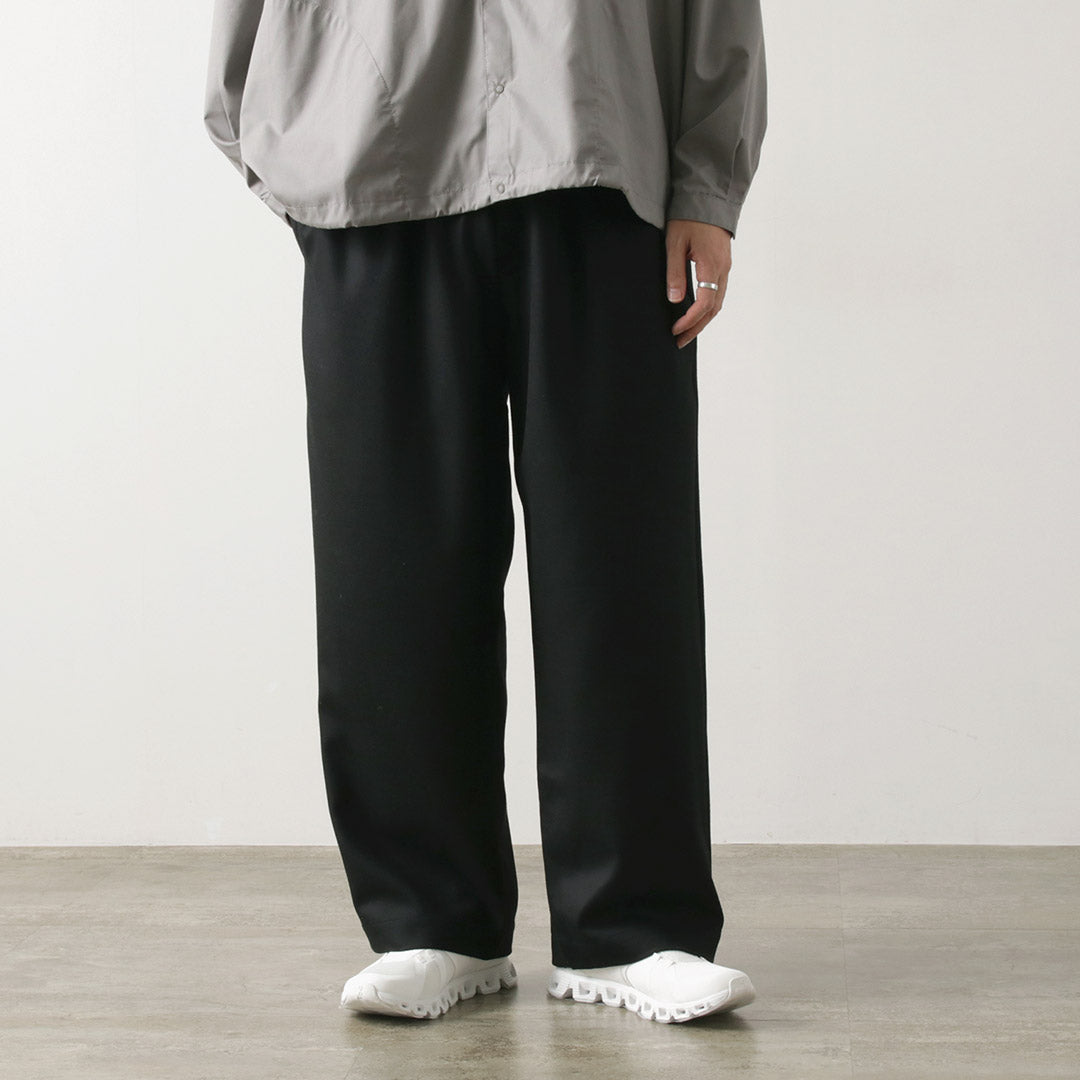 BASISBROEK / MOREMO Wide Pants High Count Flannel