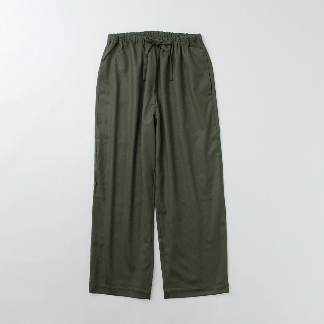 BASISBROEK / MOREMO Wide Pants High Count Flannel