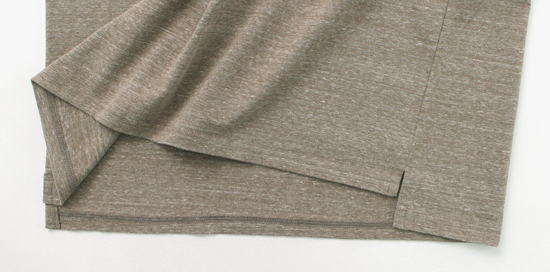 Remi Relief / Melange球衣短袖Henley Neck Pocket T恤