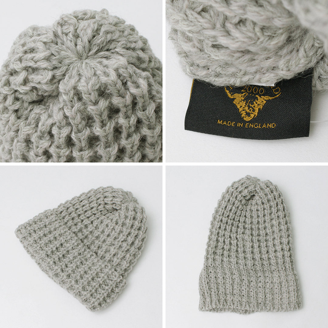 HIGHLAND 2000 / Bob Cap Tuck Stitch (Alpaca x British Wool Mix)