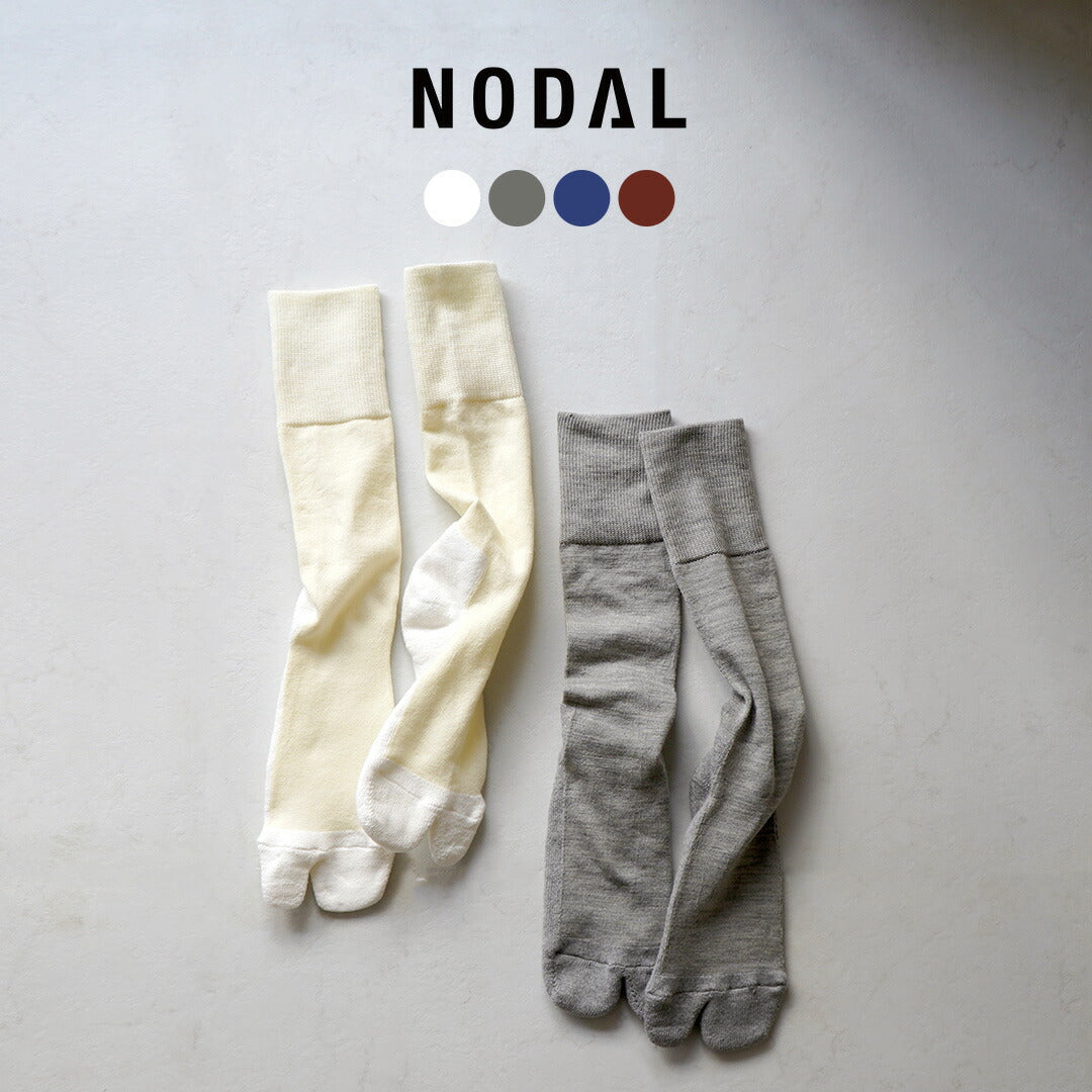 NODAL / Merino Wool Cotton Panel Socks