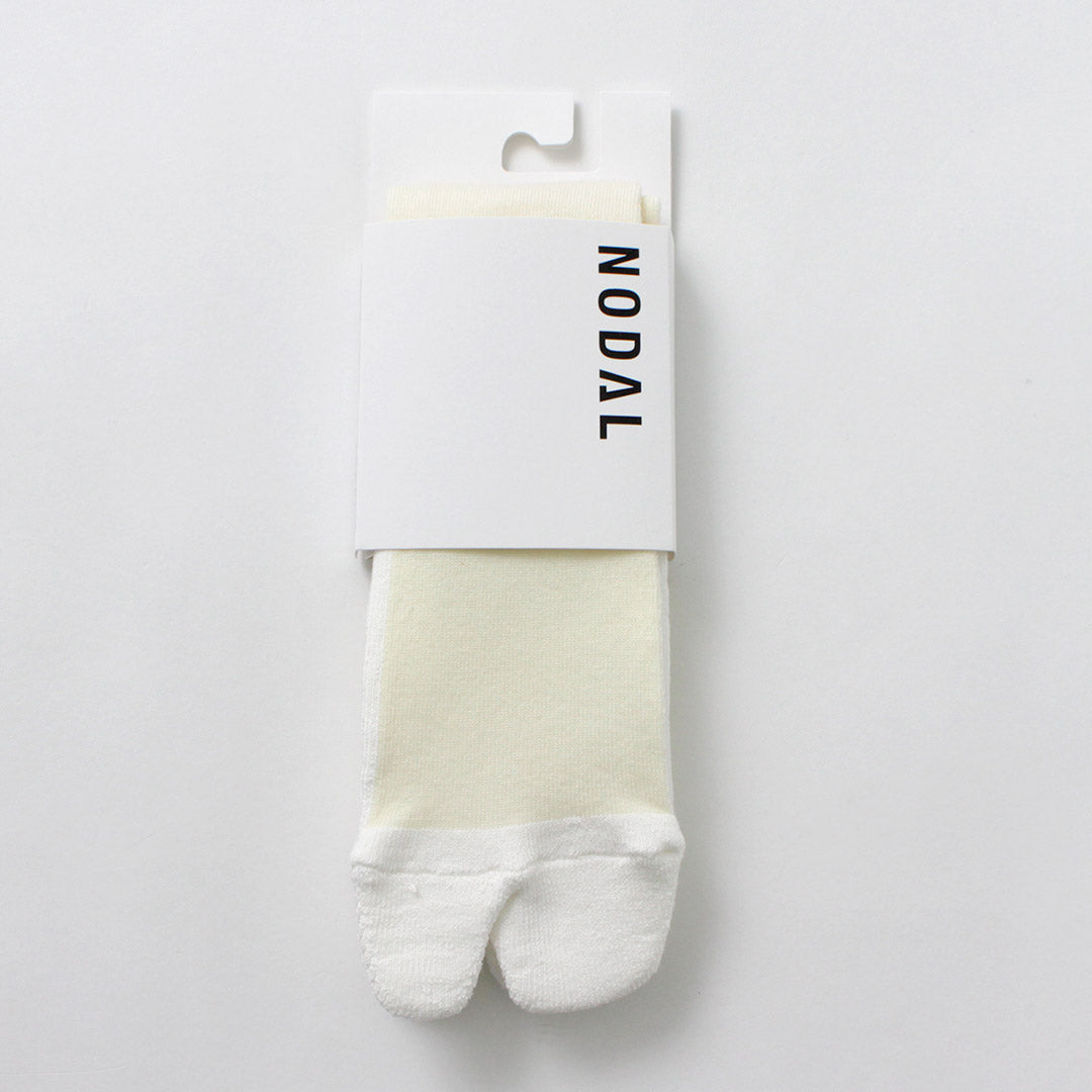 NODAL / Merino Wool Cotton Panel Socks