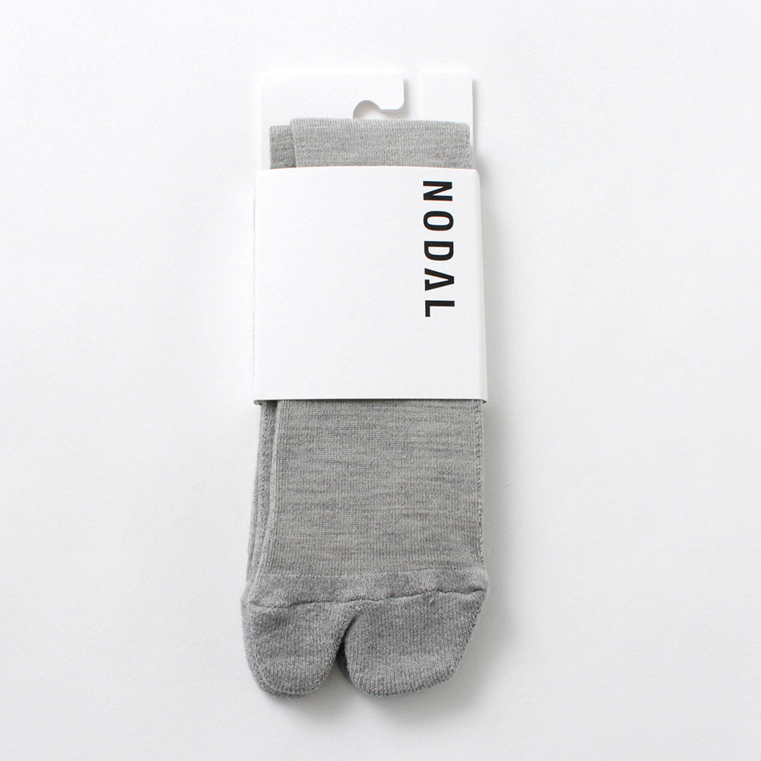 NODAL / Merino Wool Cotton Panel Socks