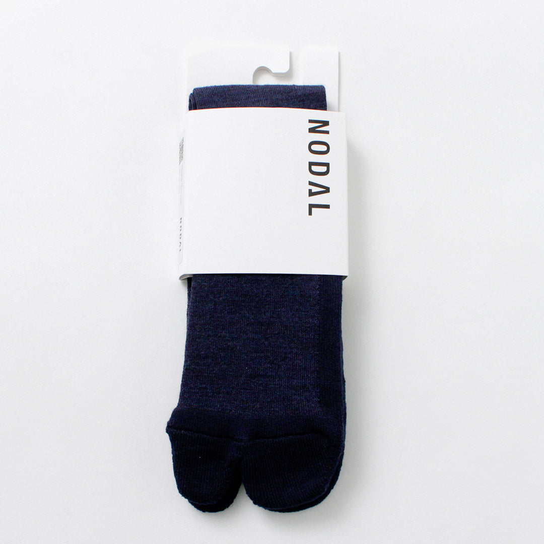 NODAL / Merino Wool Cotton Panel Socks