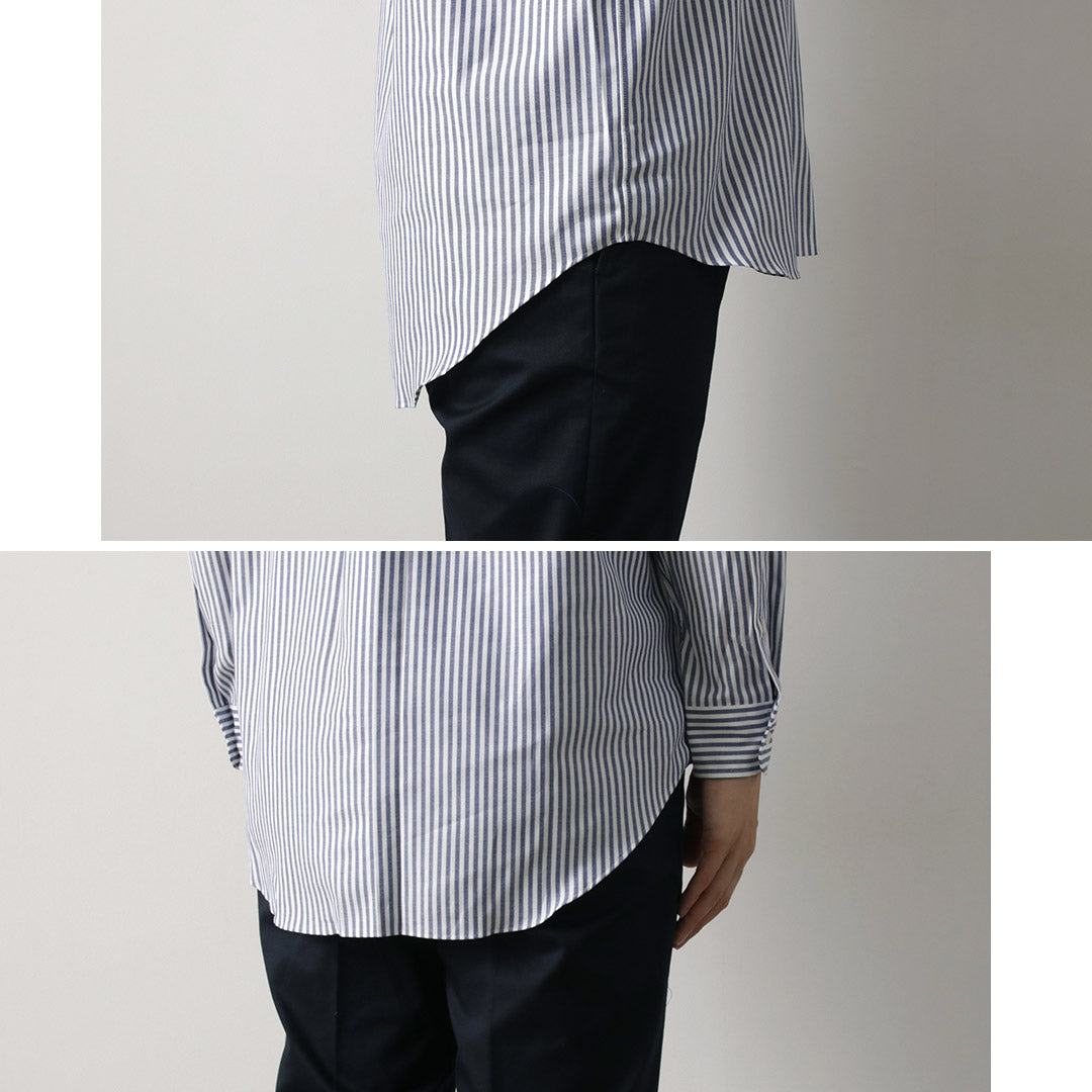 D.C.WHITE / Ivy Stripe Button Down Shirt