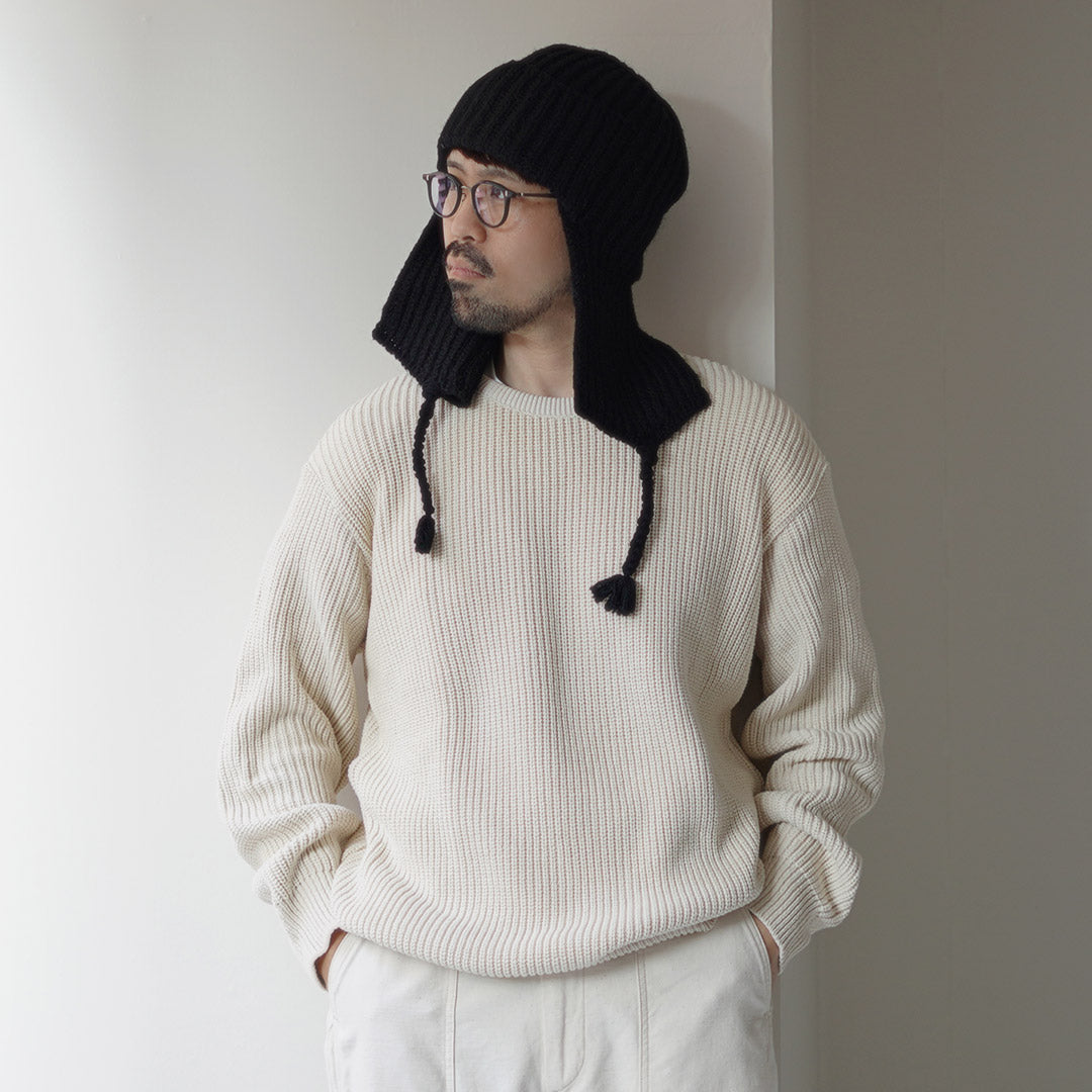 HICOSAKA / Knit Flight Cap