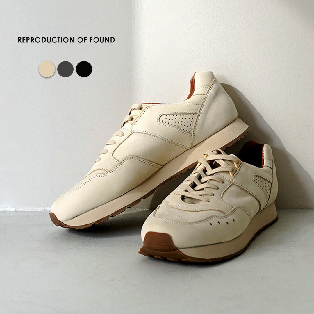 REPRODUCTION OF FOUND / French Trainers Italian Nubuck Leather