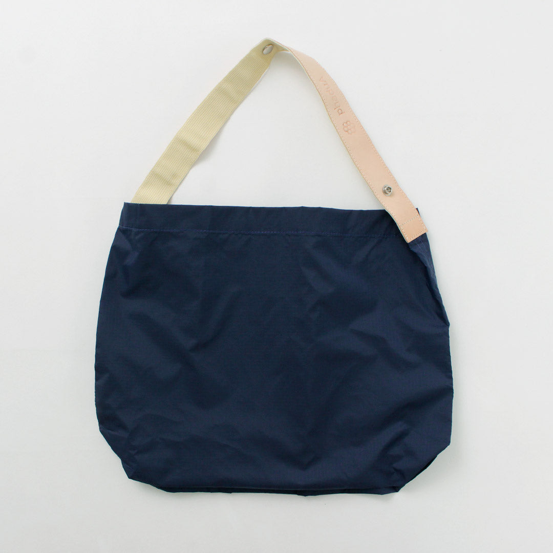 Phadua / Ripstop Nylon Leather Sack / Shoulder Bags