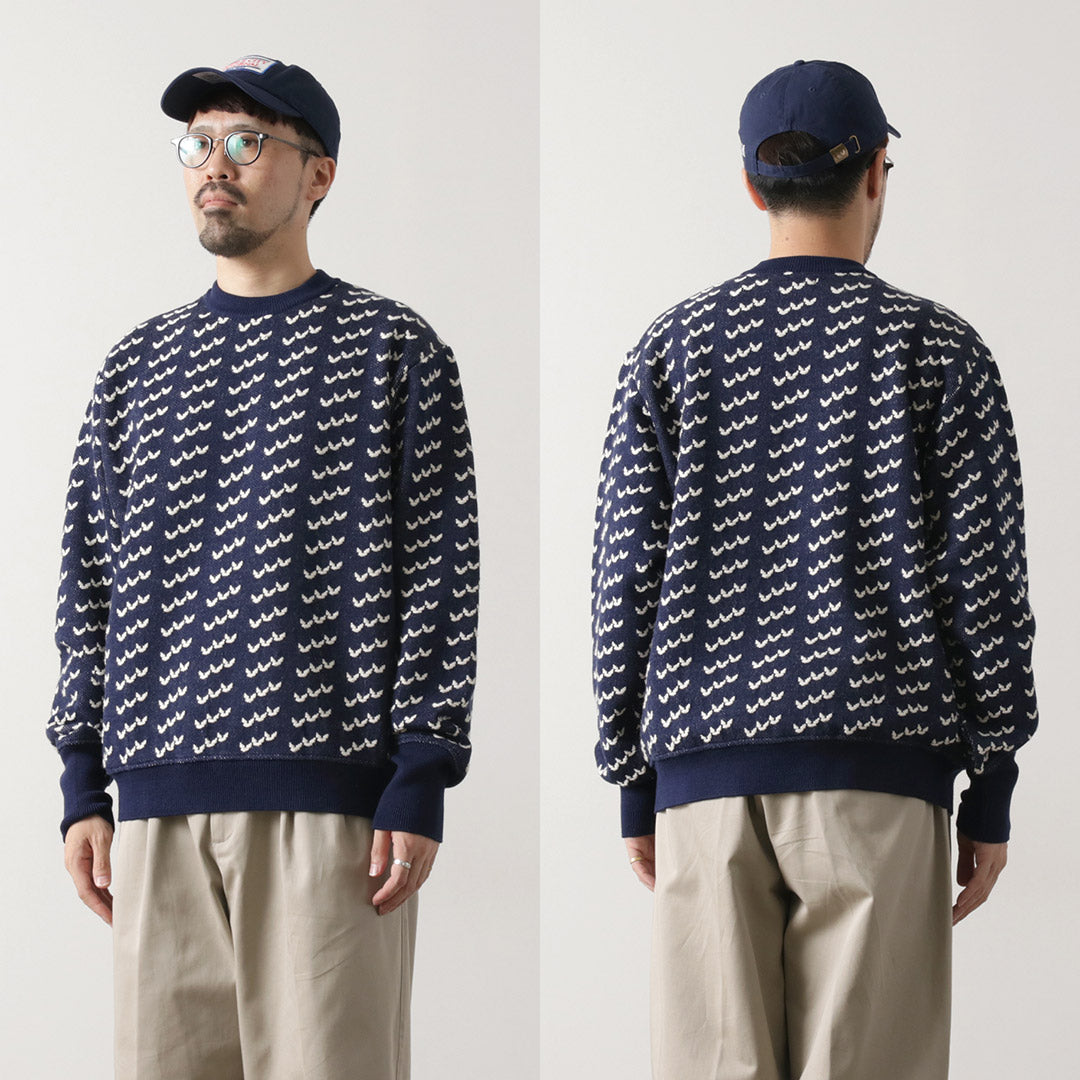 COOHEM / Big Birds Eye Knit Pullover