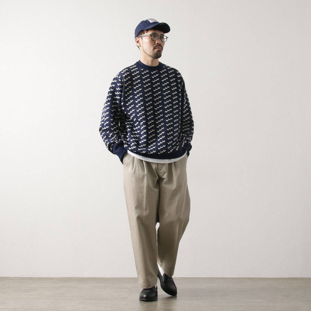 COOHEM / Big Birds Eye Knit Pullover