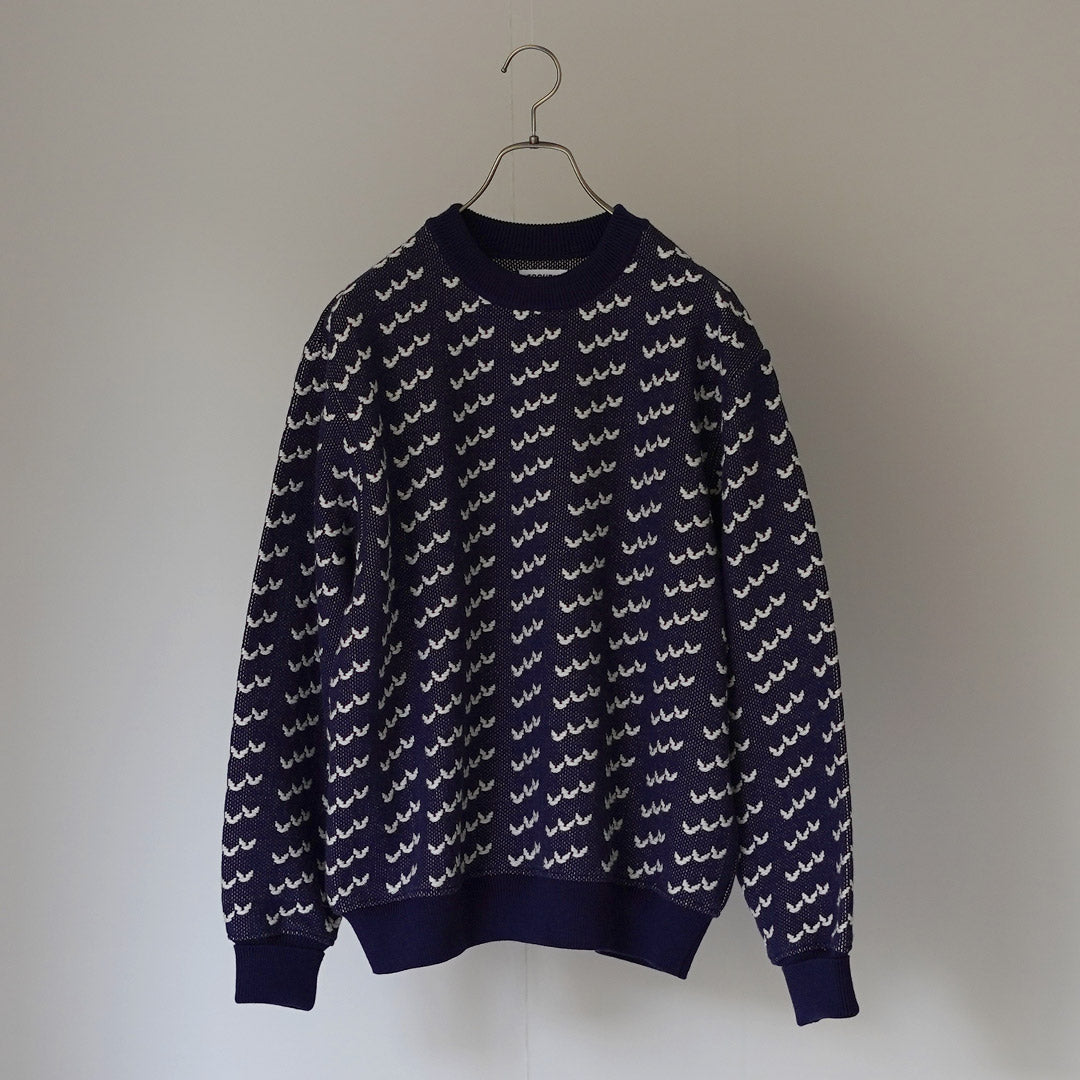 COOHEM / Big Birds Eye Knit Pullover