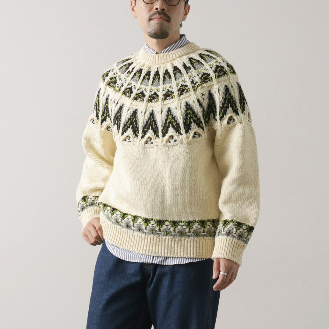 COOHEM / Nordic Knit Pullover