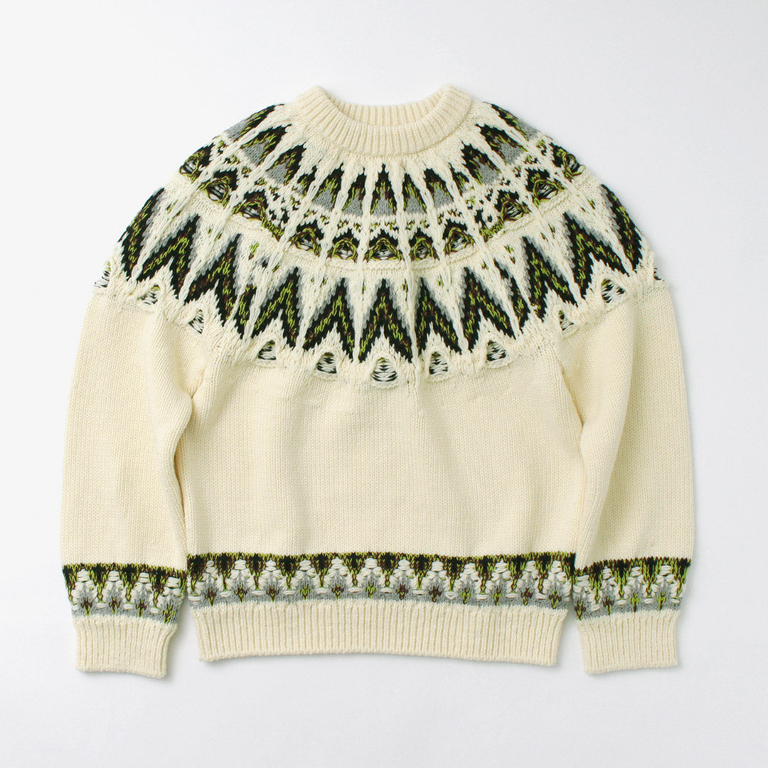 COOHEM / Nordic Knit Pullover