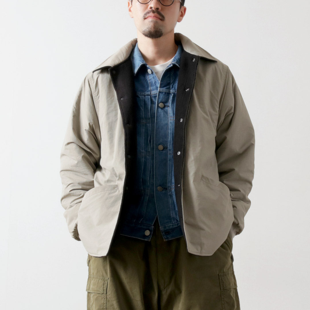 BURLAP OUTFITTER / Reversible Coach Jacket