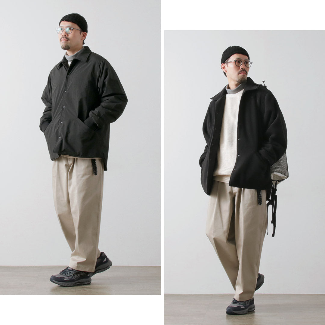 BURLAP OUTFITTER / Reversible Coach Jacket