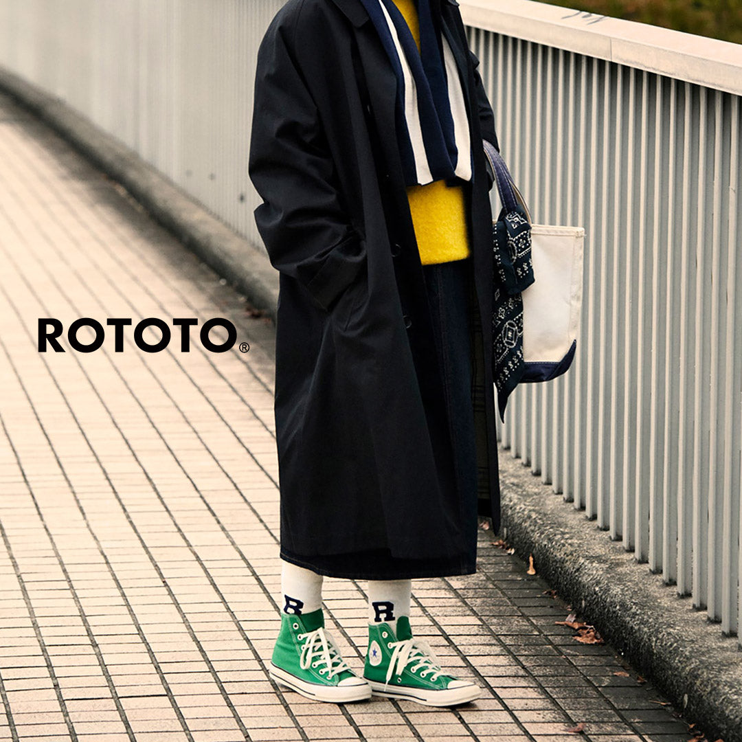 ROTOTO / Raffy Sweat Socks R Logo