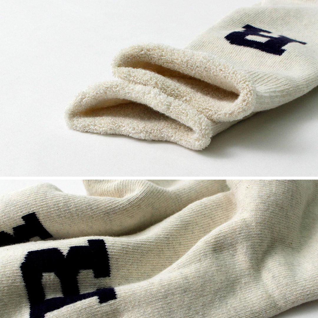 ROTOTO / Raffy Sweat Socks R Logo