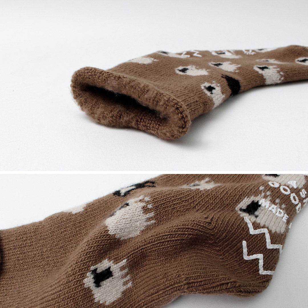 ROTOTO / Pile Room Socks Sheep