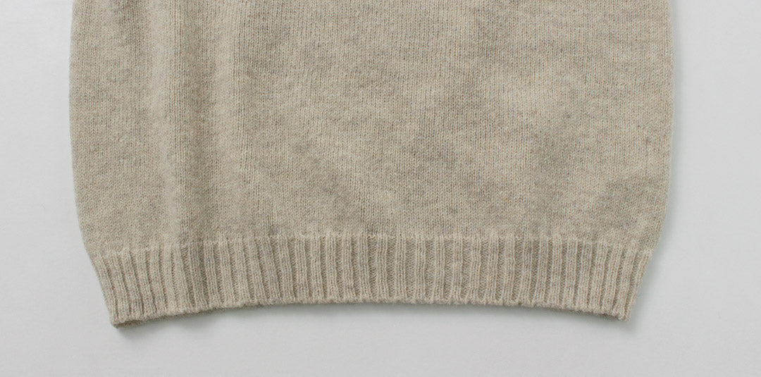 TOM SIMPSON / Crew Neck Pocket Knit Vest