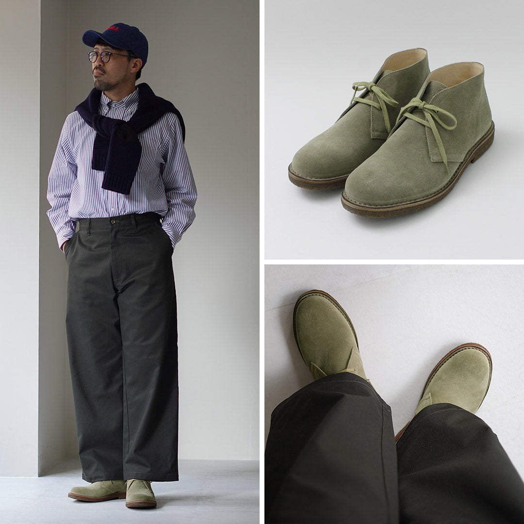 ASTORFLEX / Green Flex Desert Boots