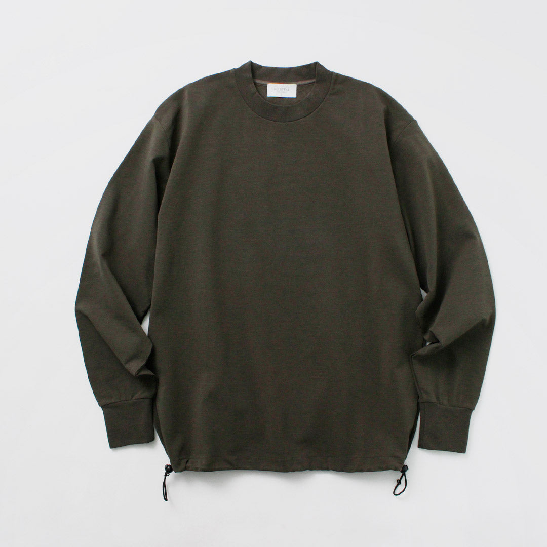 FLISTFIA / Long Sleeve Drawcord Pullover