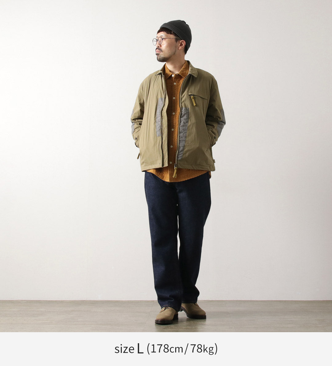 DIP/DZT / Combi stand collar blouson