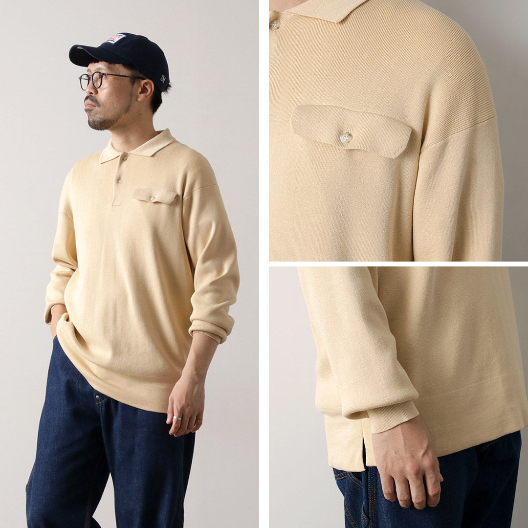 RYE TENDER / Murray knit polo