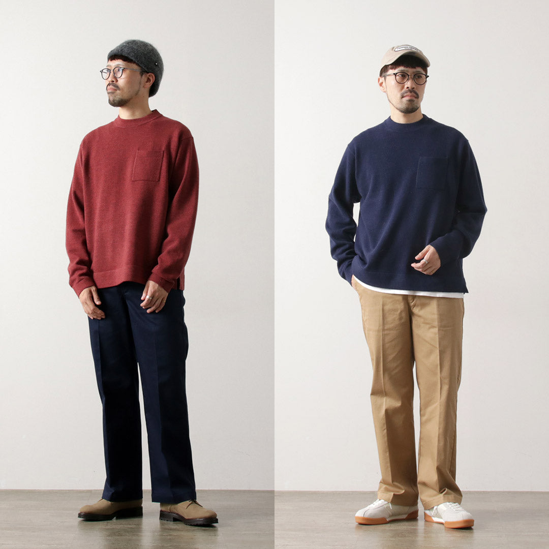 RYE TENDER / Lloyd pocket pullover knit