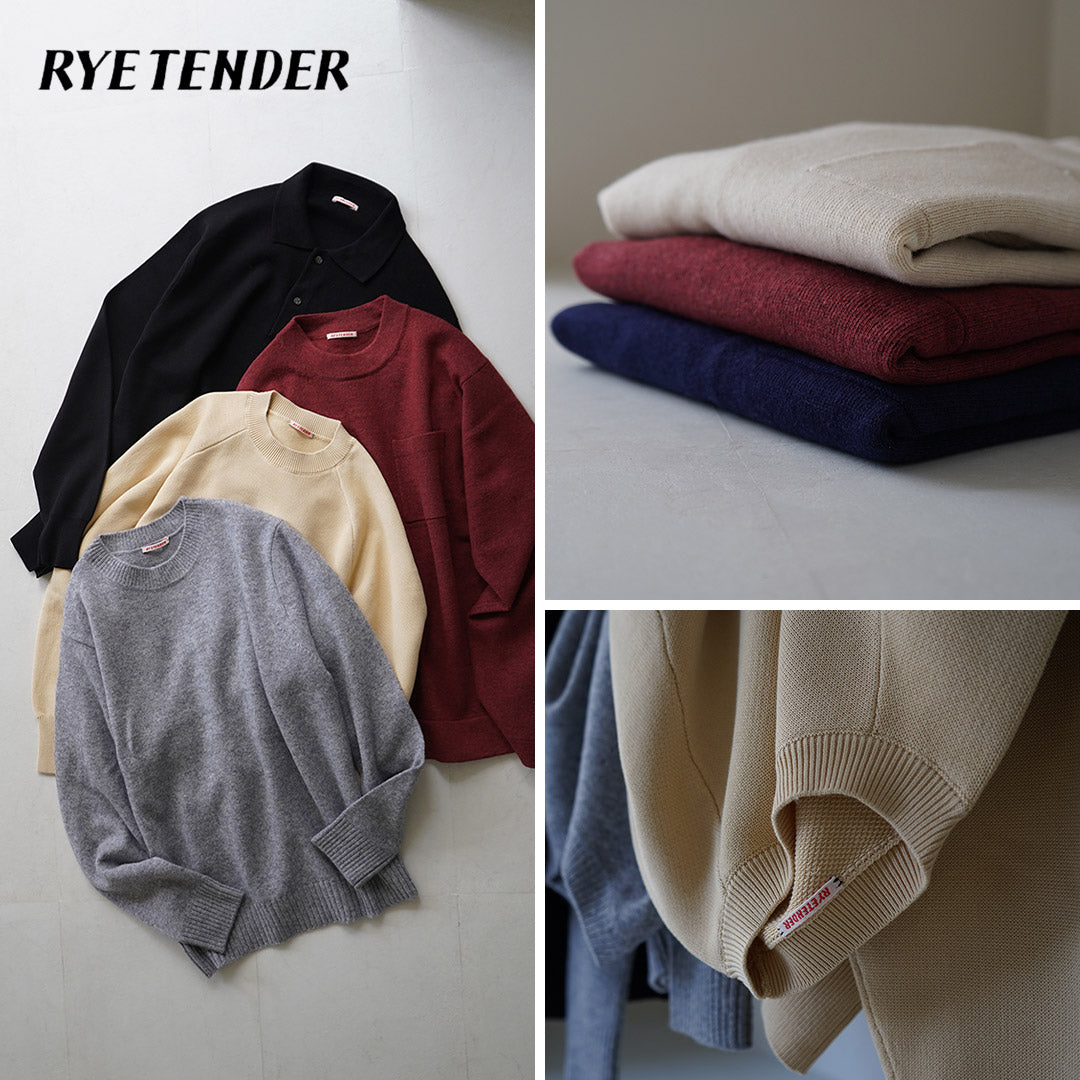 RYE TENDER / Lloyd pocket pullover knit