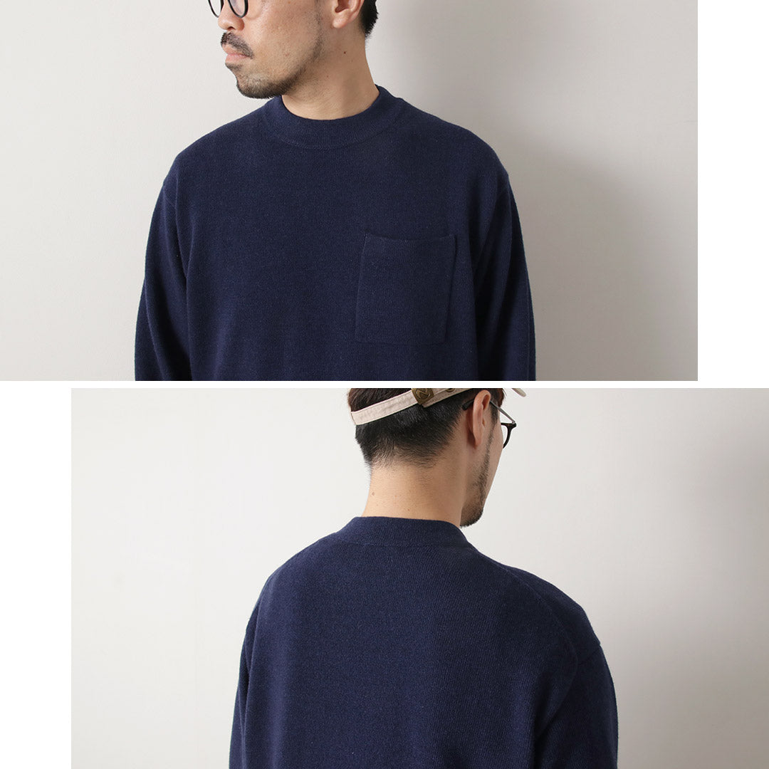 RYE TENDER / Lloyd pocket pullover knit