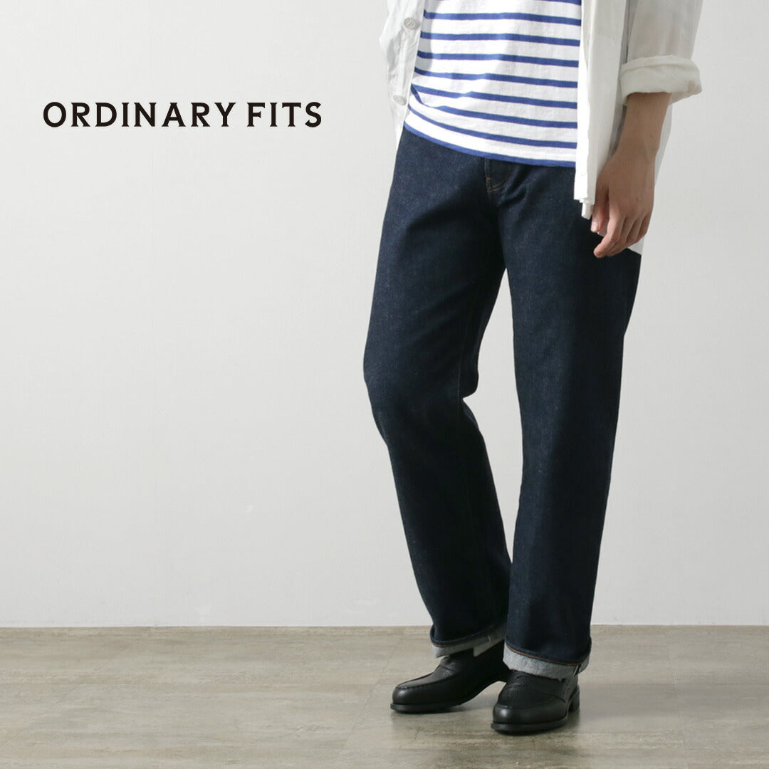 ORDINARY FITS / Standard Denim One-Washed