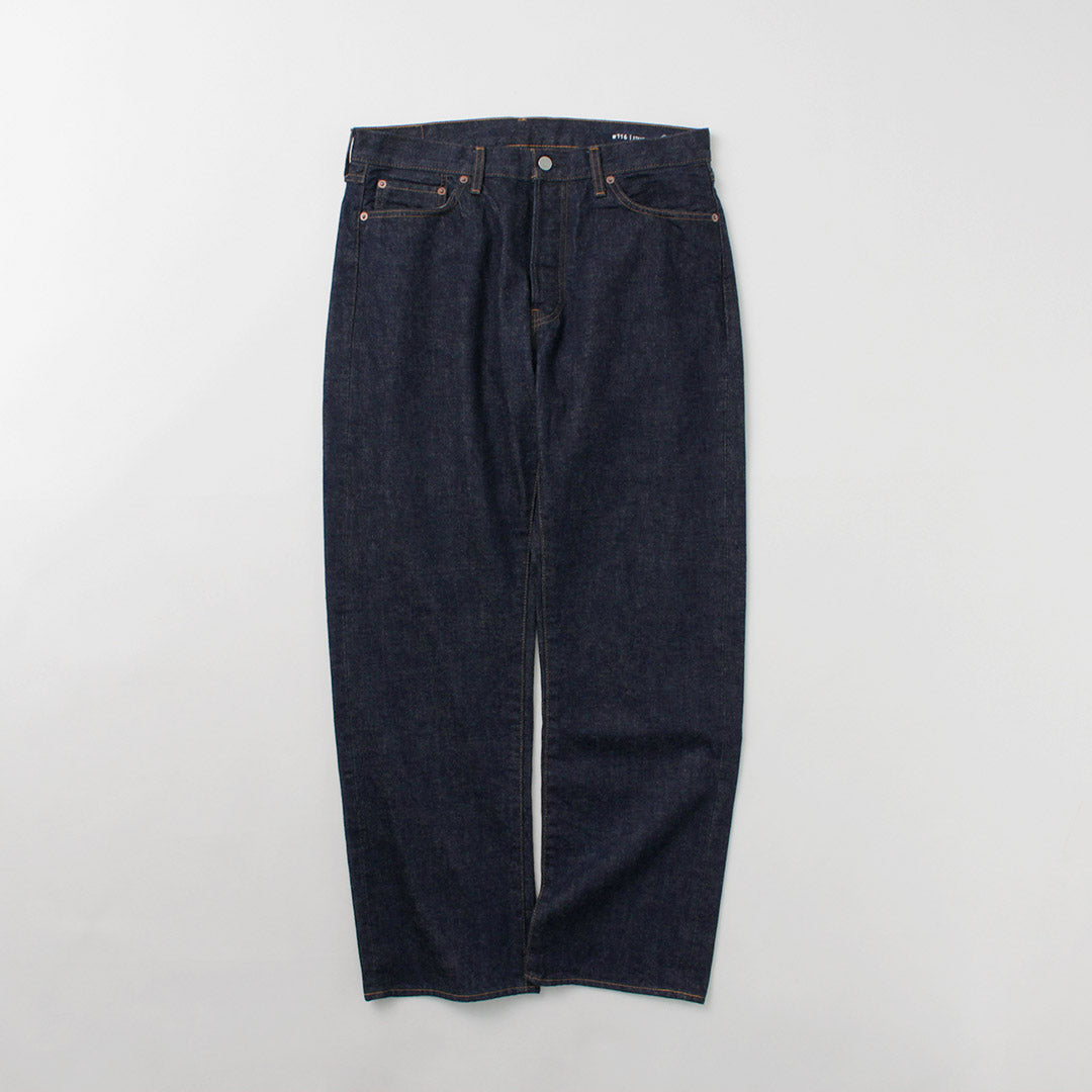 ORDINARY FITS / Standard Denim One-Washed