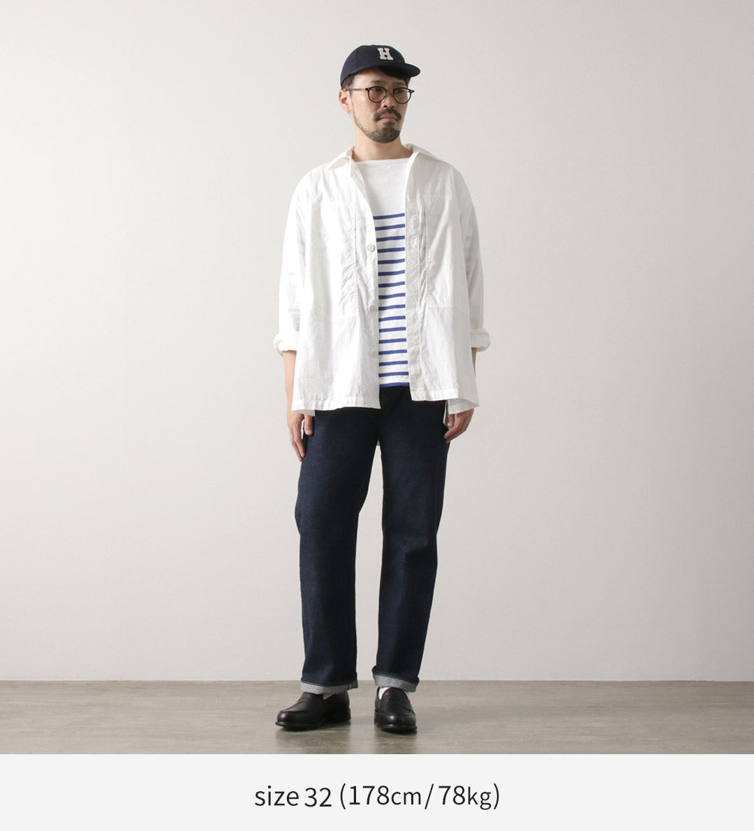 ORDINARY FITS / Standard Denim One-Washed