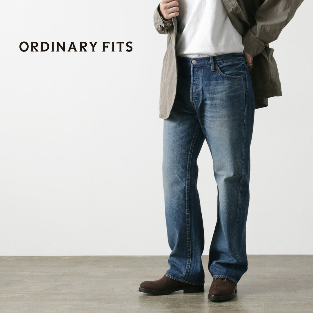 ORDINARY FITS / Standard Denim Used