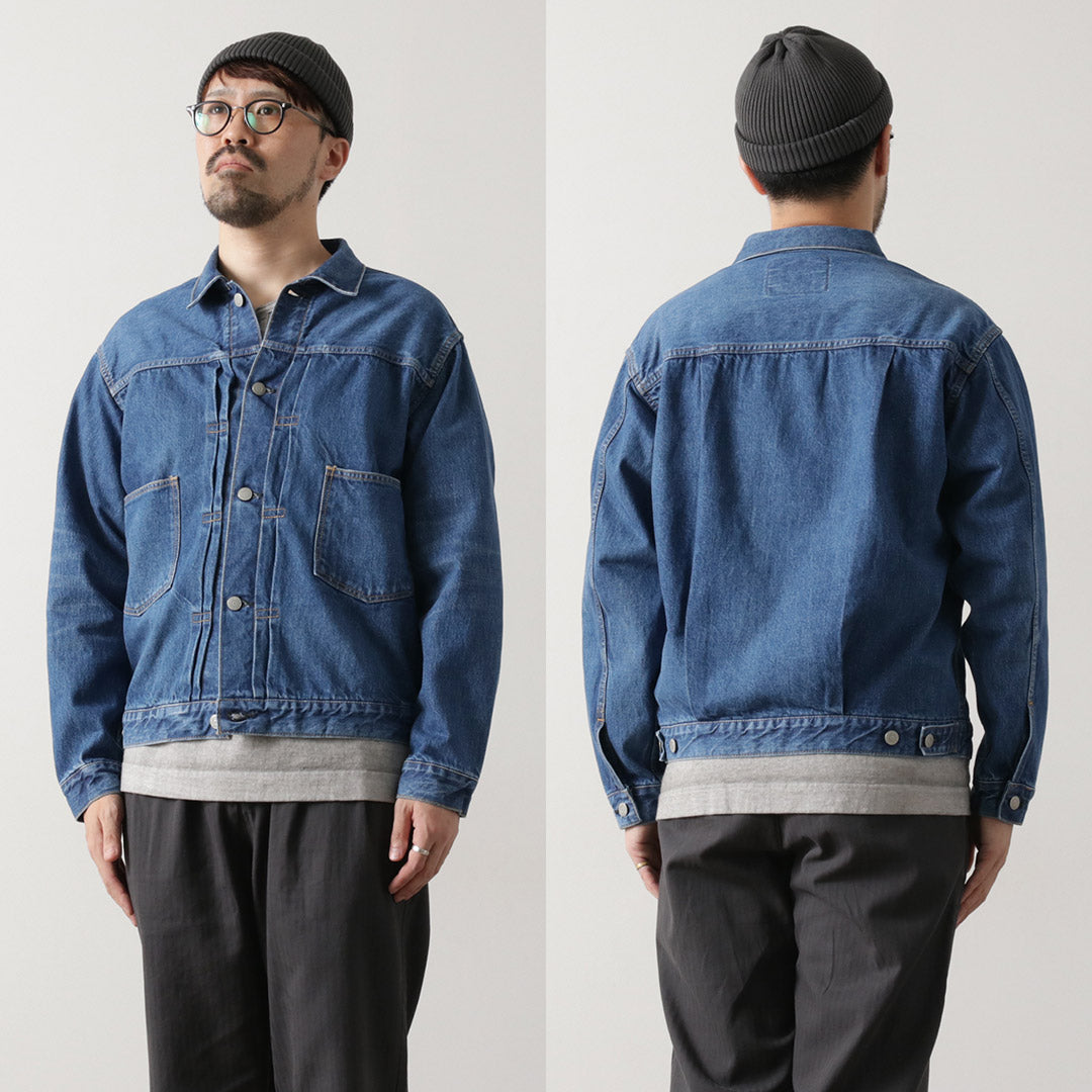 ORDINARY FITS / 2nd type denim jacket used finish