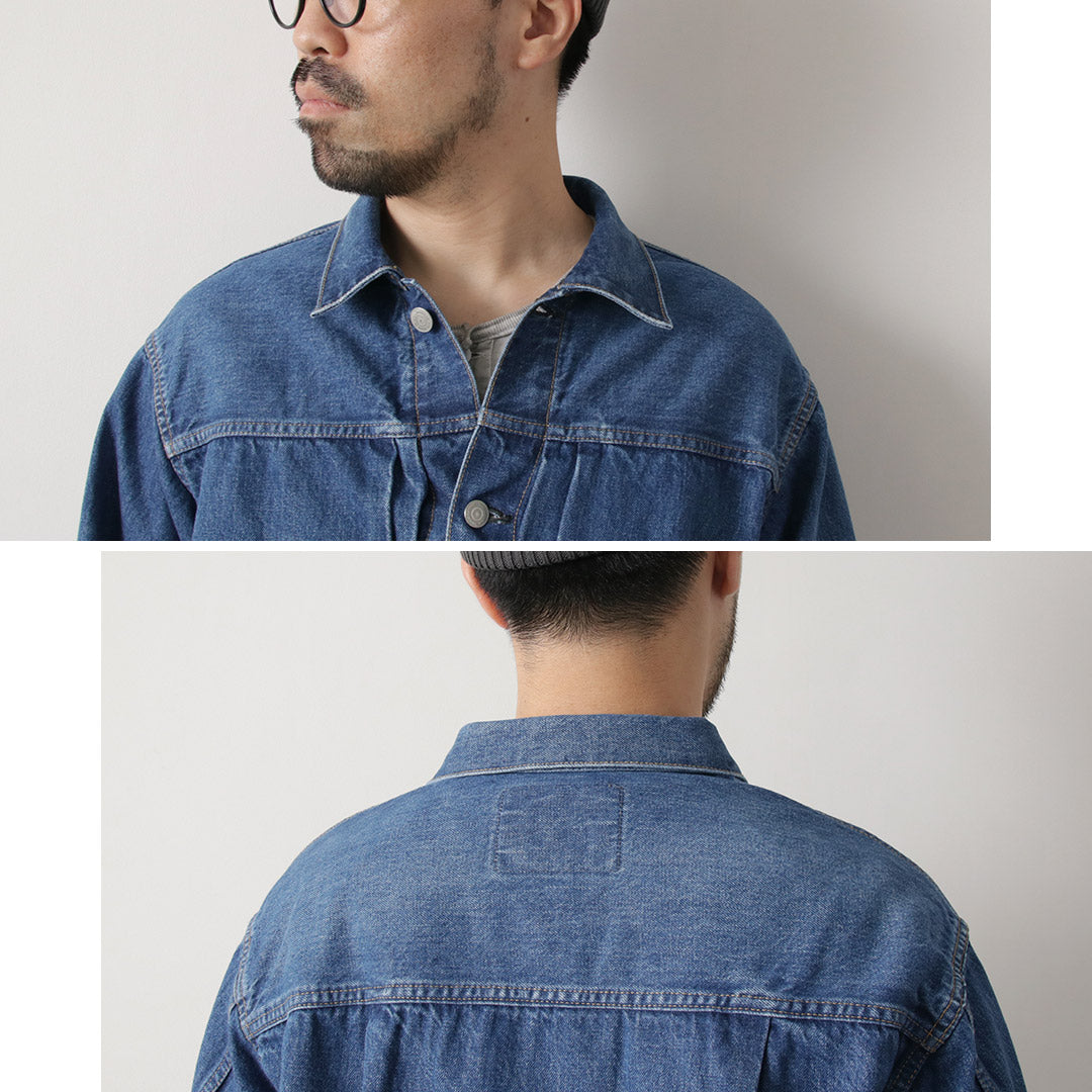 ORDINARY FITS / 2nd type denim jacket used finish