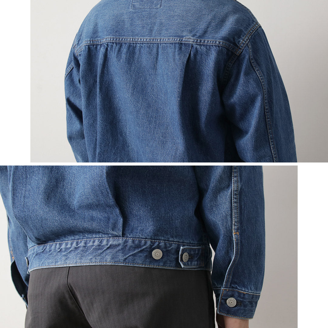 ORDINARY FITS / 2nd type denim jacket used finish