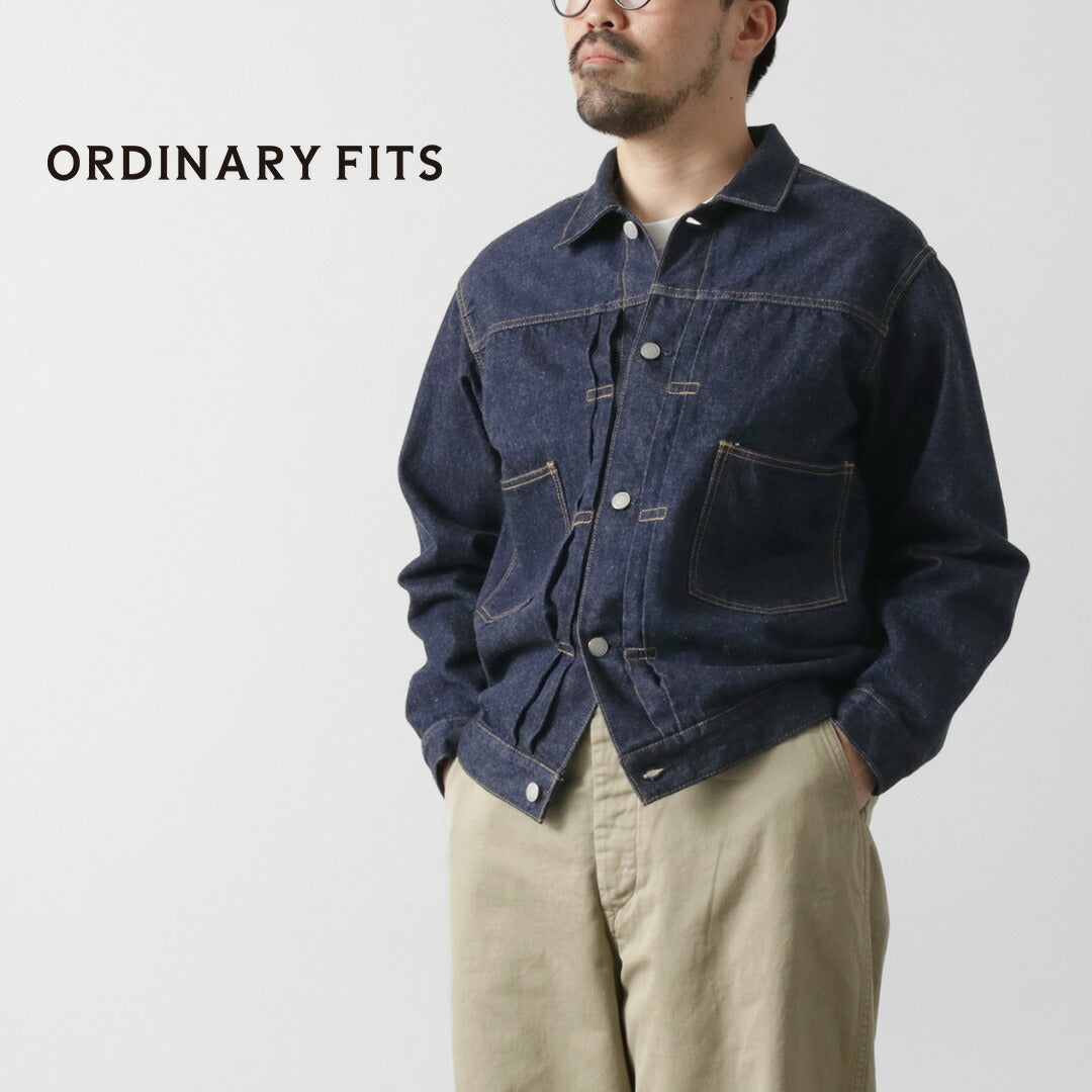 ORDINARY FITS / 2nd Type Denim Jacket One-washed