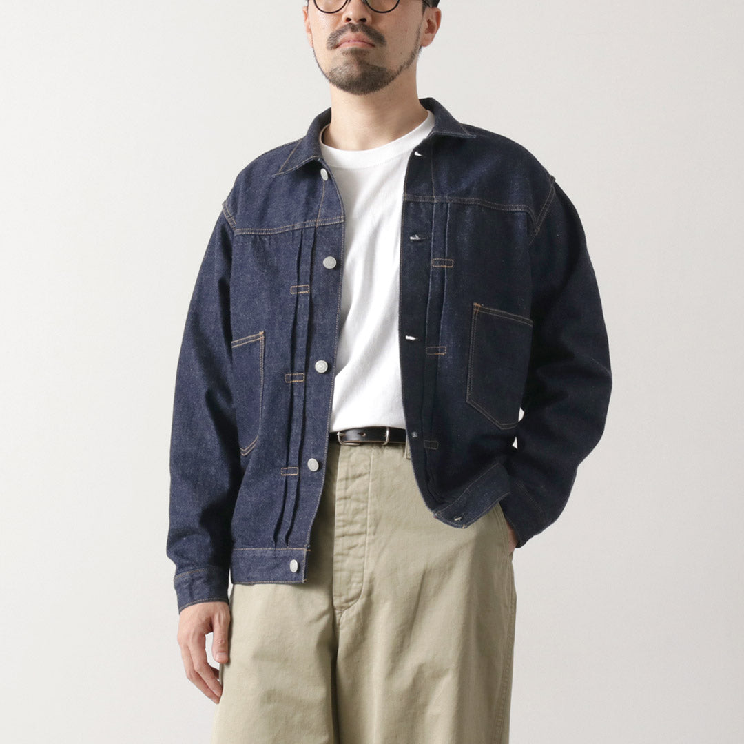 ORDINARY FITS / 2nd Type Denim Jacket One-washed