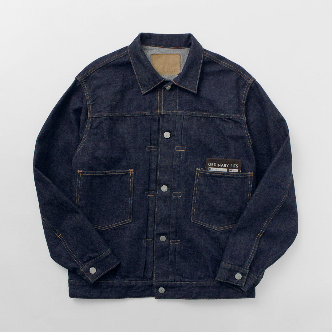 ORDINARY FITS / 2nd Type Denim Jacket One-washed