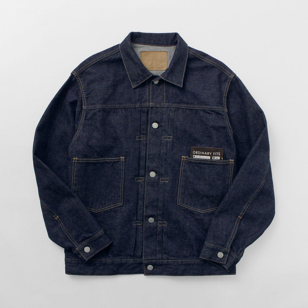 ORDINARY FITS / 2nd Type Denim Jacket One-washed