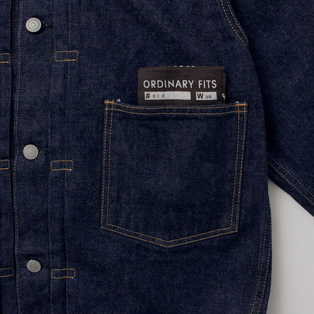 ORDINARY FITS / 2nd Type Denim Jacket One-washed