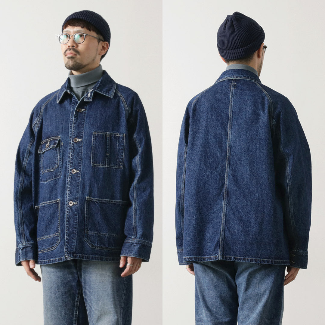 ORDINARY FITS / Denim Coverall Jacket Used