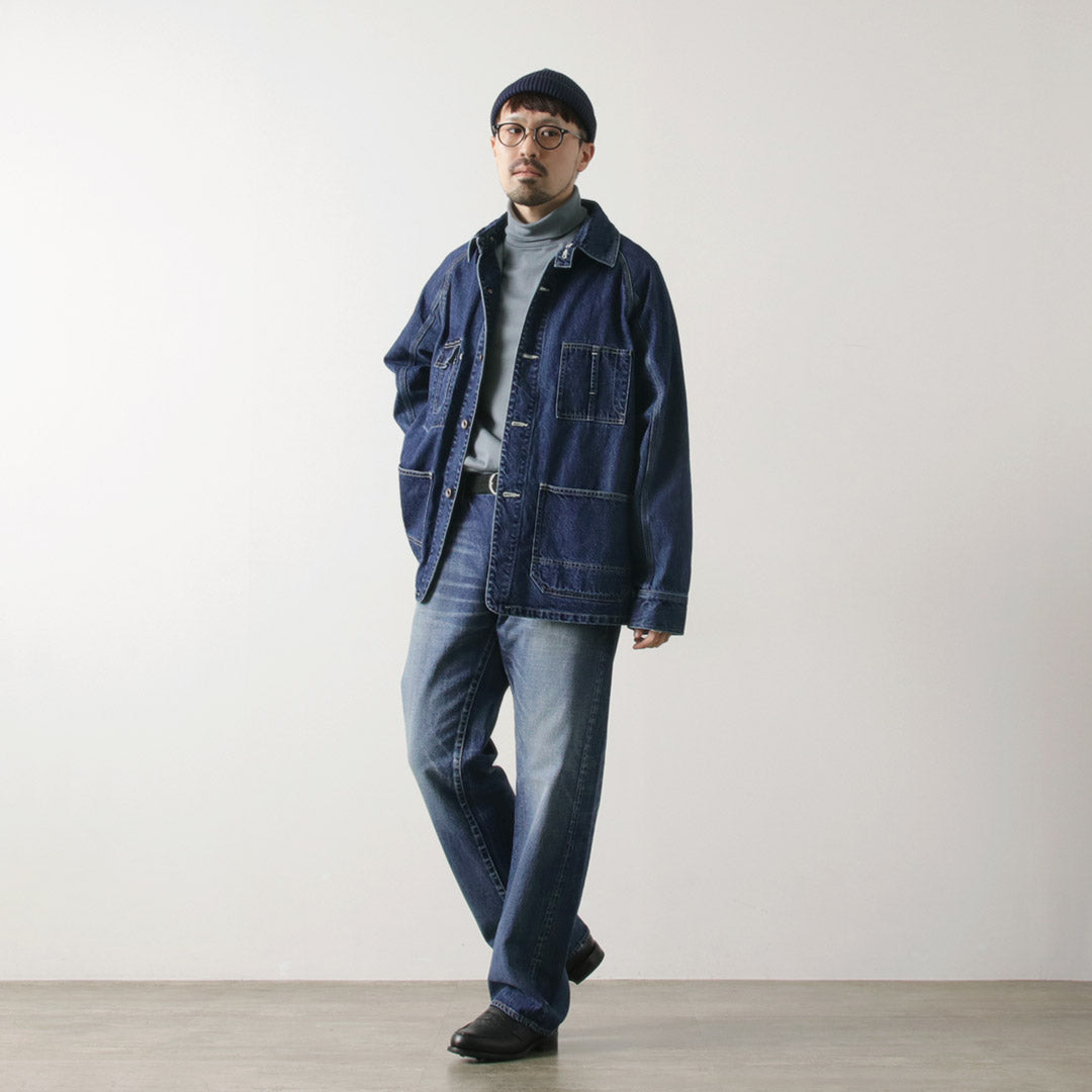 ORDINARY FITS / Denim Coverall Jacket Used