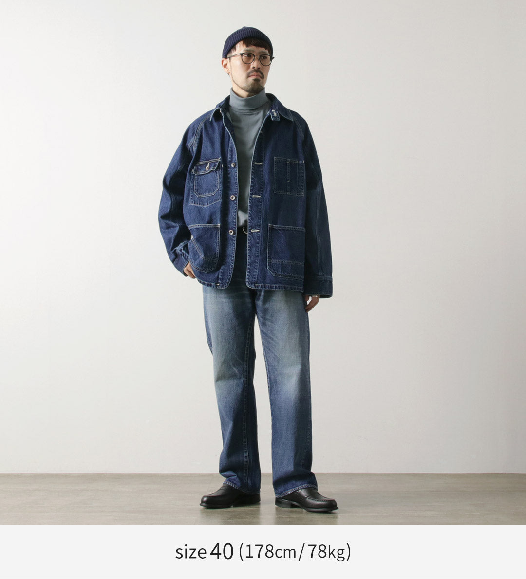 ORDINARY FITS / Denim Coverall Jacket Used